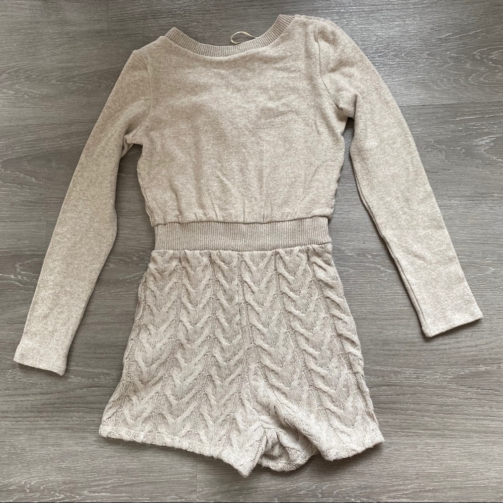 Zara Cable Knit Jumpsuit - Picture 13 of 16
